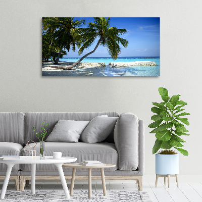 Bild auf leinwand Tropischer Strand