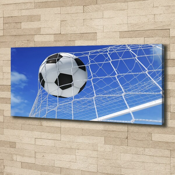 Bild auf leinwand Der Ball ist im Tor