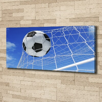 Bild auf leinwand Der Ball ist im Tor
