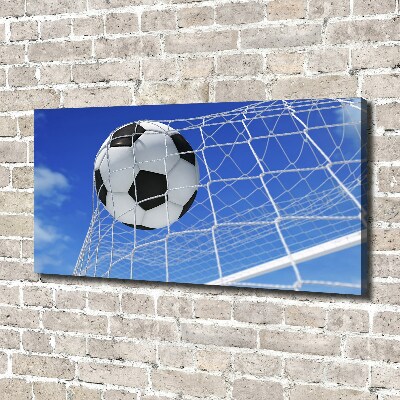 Bild auf leinwand Der Ball ist im Tor