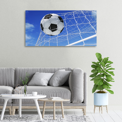 Bild auf leinwand Der Ball ist im Tor