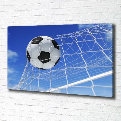 Bild auf leinwand Der Ball ist im Tor