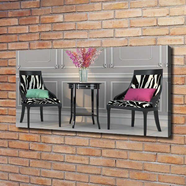 Bild auf leinwand Zwei Stühle