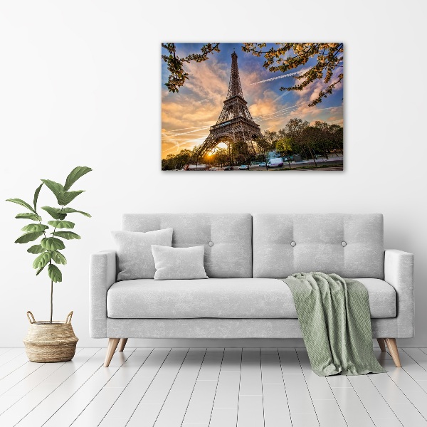 Bild auf leinwand Eiffelturm Paris