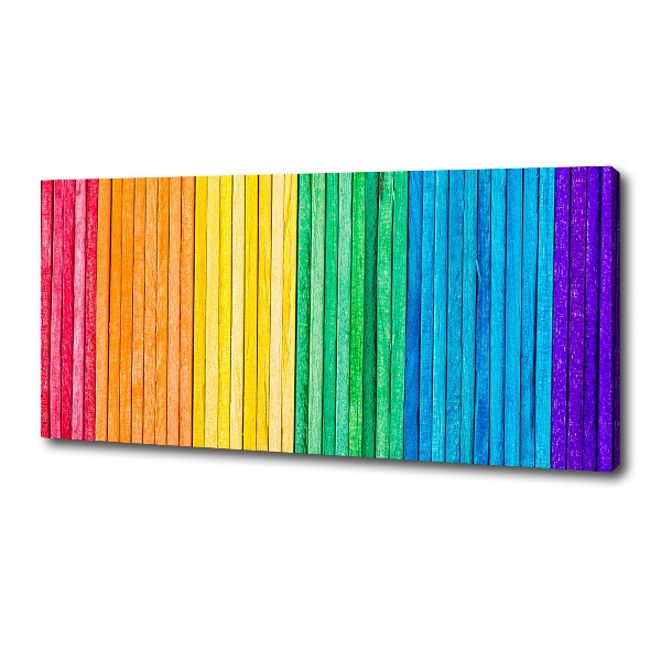 Wandbild Bunte Streifen