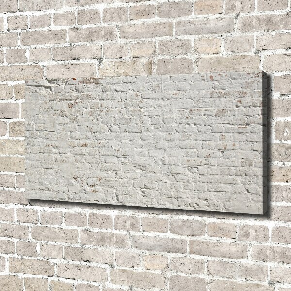 Wandbild Ziegelmauer