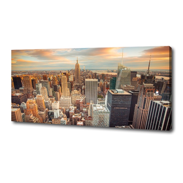 Wandbild New York aus der Vogelperspektive