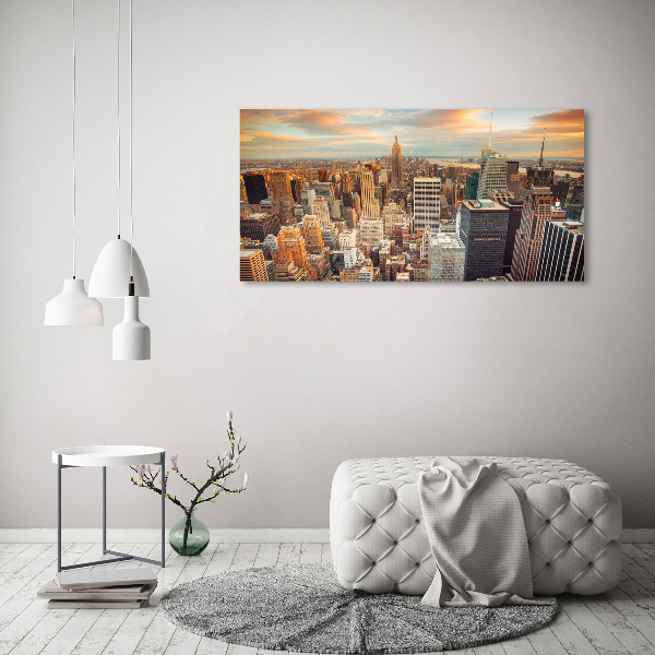 Wandbild New York aus der Vogelperspektive