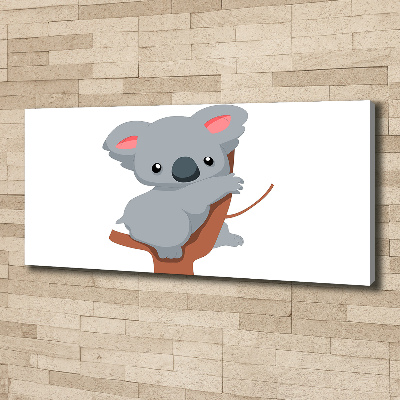 Wandbild Koala auf einem Baum