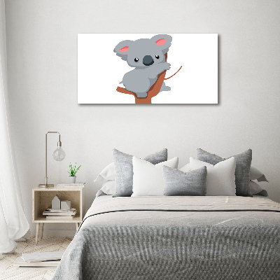 Wandbild Koala auf einem Baum