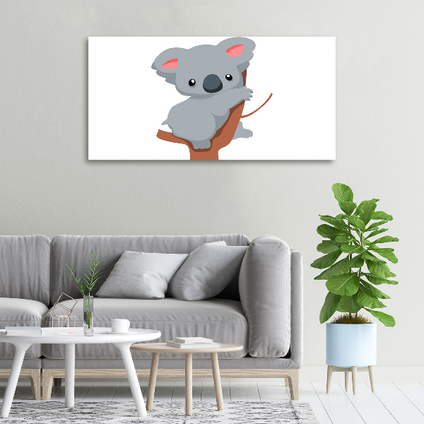 Wandbild Koala auf einem Baum
