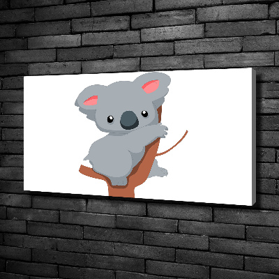 Wandbild Koala auf einem Baum