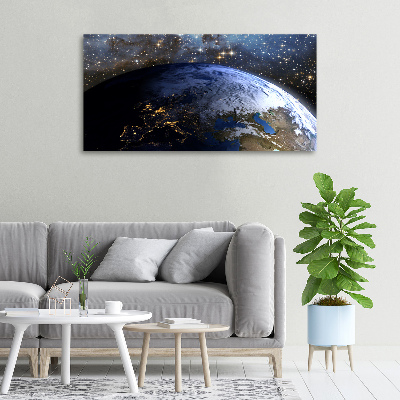 Bild auf leinwand Planet Erde