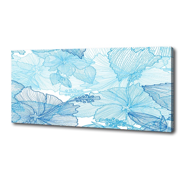 Wandbild Hawaiianische Blumen