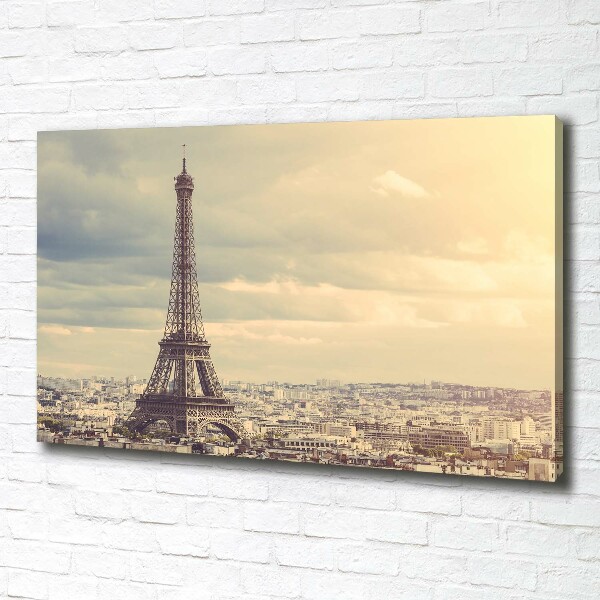 Bild auf leinwand Eiffelturm Paris