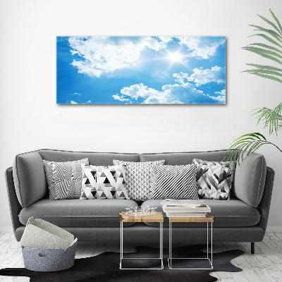 Bild auf leinwand Wolken am Himmel