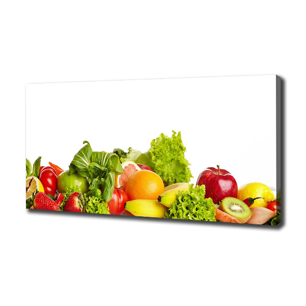 Wandbild Obst und Gemüse