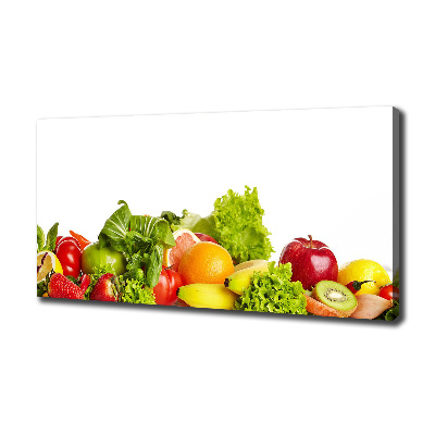 Wandbild Obst und Gemüse