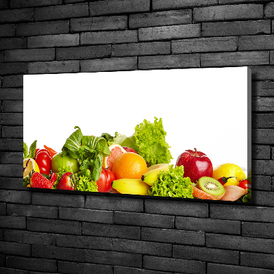 Wandbild Obst und Gemüse