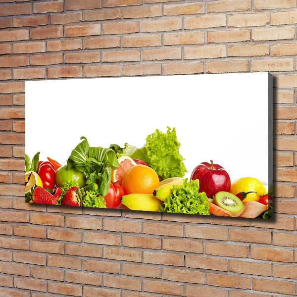 Wandbild Obst und Gemüse