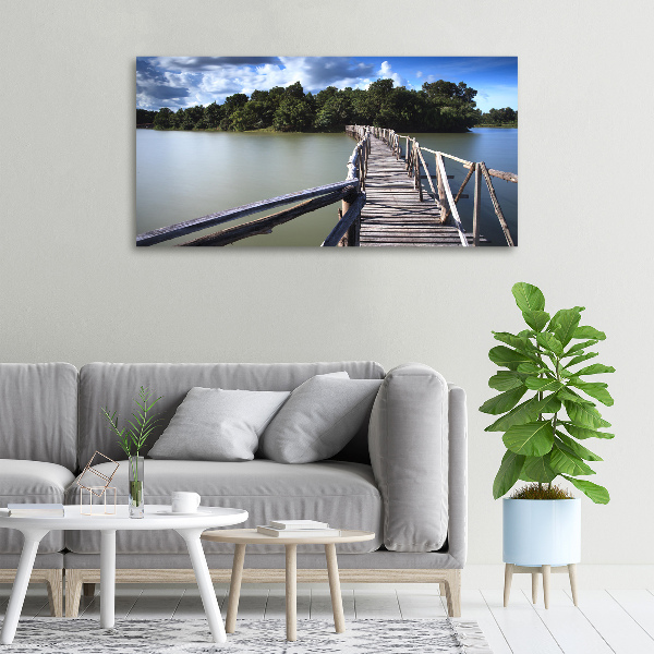 Fotobild Holzbrücke