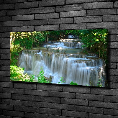 Wandbild Wasserfall