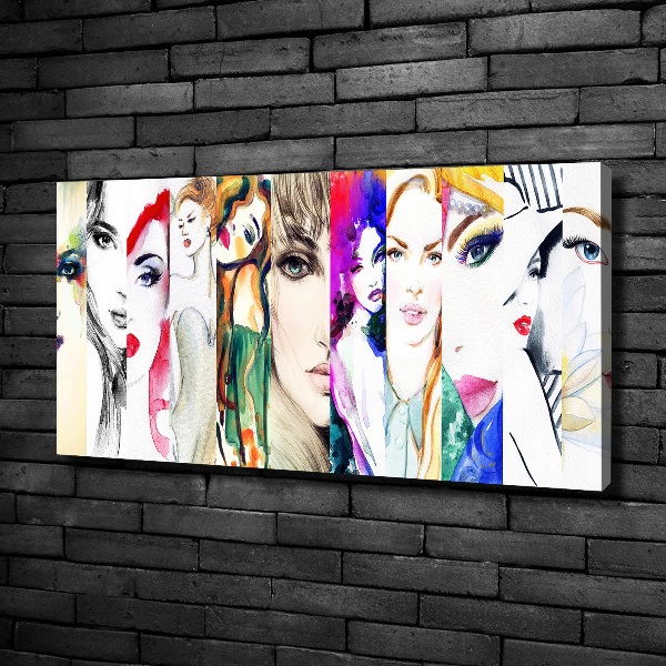 Wandbild Frauenporträts