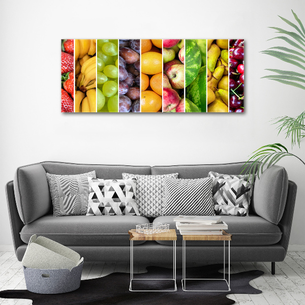 Wandbild Obst