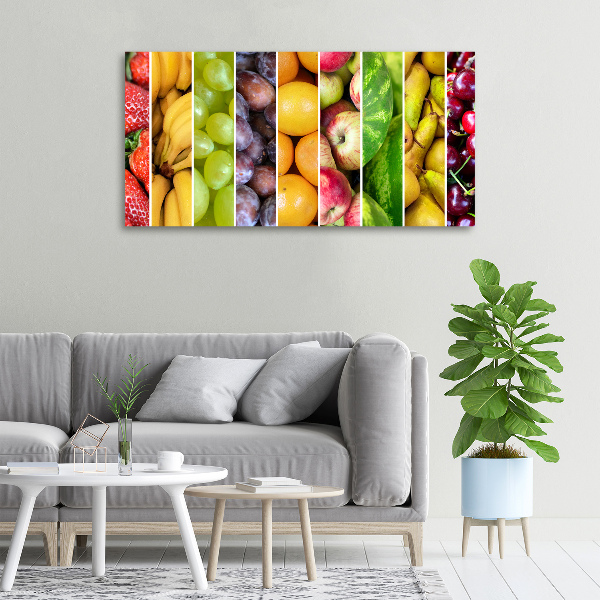 Wandbild Obst