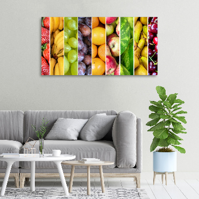 Wandbild Obst