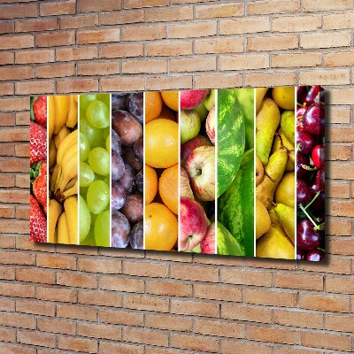 Wandbild Obst