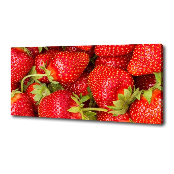 Bild auf leinwand Erdbeeren