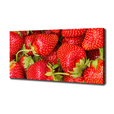 Bild auf leinwand Erdbeeren