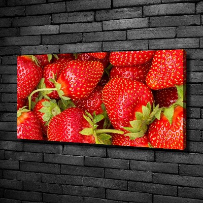 Bild auf leinwand Erdbeeren