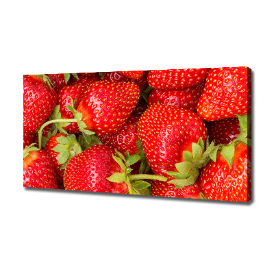 Bild auf leinwand Erdbeeren