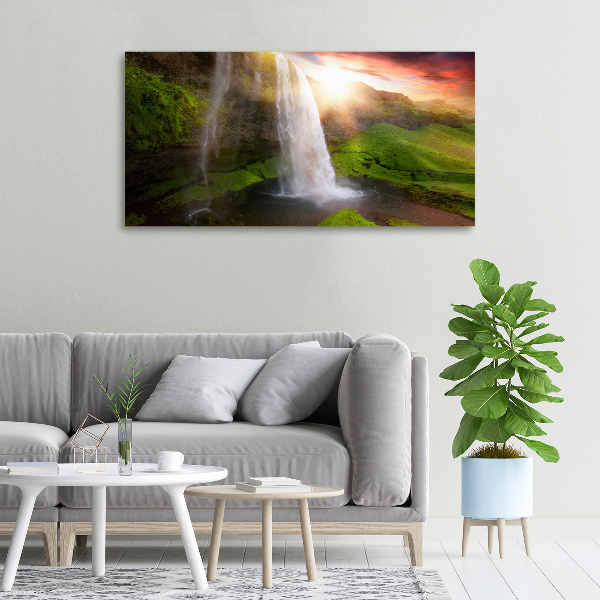 Bild auf leinwand Wasserfall