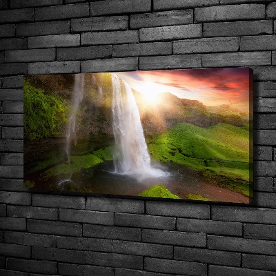 Bild auf leinwand Wasserfall