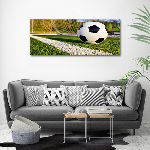 Bild auf leinwand Der Ball ist im Tor