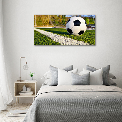 Bild auf leinwand Der Ball ist im Tor