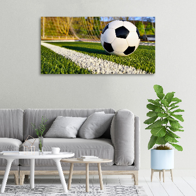 Bild auf leinwand Der Ball ist im Tor