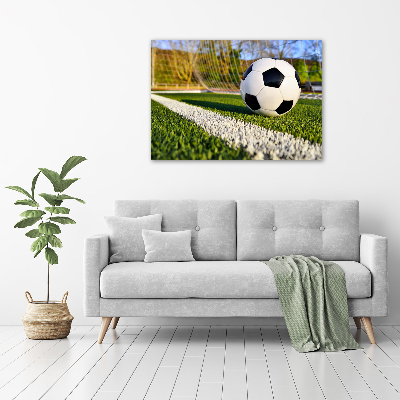 Bild auf leinwand Der Ball ist im Tor