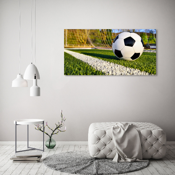 Bild auf leinwand Der Ball ist im Tor