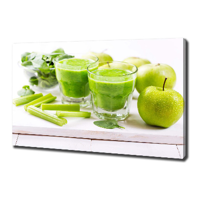 Wandbild Grüner Cocktail