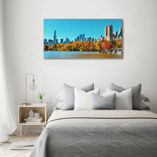 Bild auf leinwand New York im Herbst
