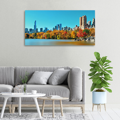 Bild auf leinwand New York im Herbst