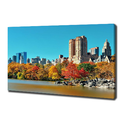 Bild auf leinwand New York im Herbst