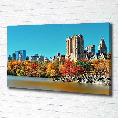 Bild auf leinwand New York im Herbst