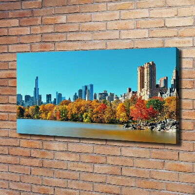 Bild auf leinwand New York im Herbst