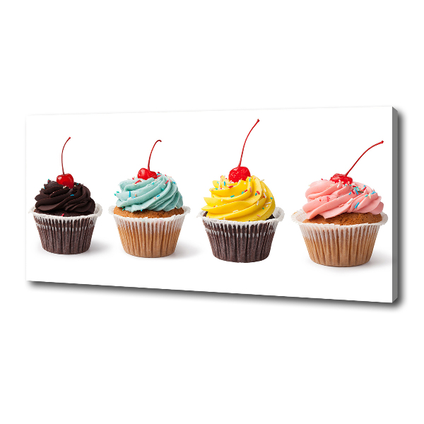 Bild auf leinwand Cupcakes