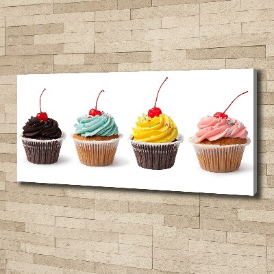 Bild auf leinwand Cupcakes